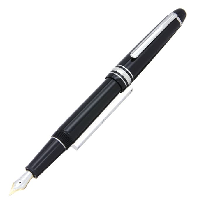 新品)MONTBLANC モンブラン 万年筆 マイスターシュテュック プラチナ ...