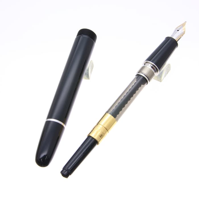 新品)MONTBLANC モンブラン 万年筆 マイスターシュテュック プラチナ