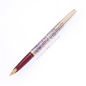 万年筆 レディ 唐草模様 18K/細字