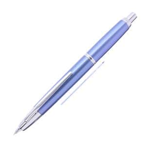 万年筆 キャップレス デシモ ライトブルー 極細字