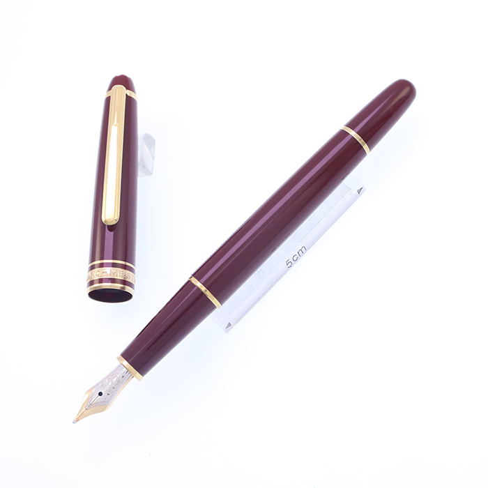 モンブラン　万年筆　ボルドー　ペン先刻印無し　箱付 詳細ページ | 万年筆 ボールペンなど高級筆記具の販売・買取