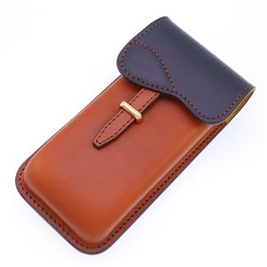ペンケース サドルデザインシリーズ Limited Edition 3本差しシース ネイビー