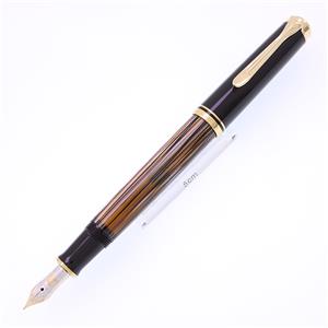 万年筆 スーベレーン M400 茶縞 EF