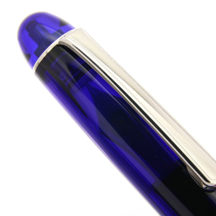 プラチナ#3776 センチュリー シャルトルブルー ロジウム UEF（超極細） 新品)PLATINUM プラチナ 万年筆 #3776 センチュリー ロジウム