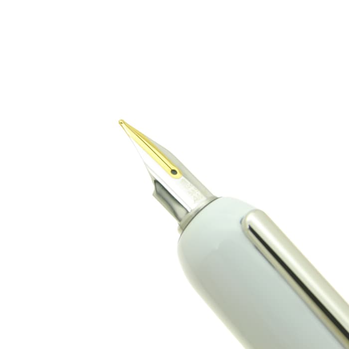 ラミー　ダイアログ3 万年筆　ホワイト　中古　モンブラン ペリカン ラミーダイアログ3 万年筆ホワイト中古モンブラン ペリカン