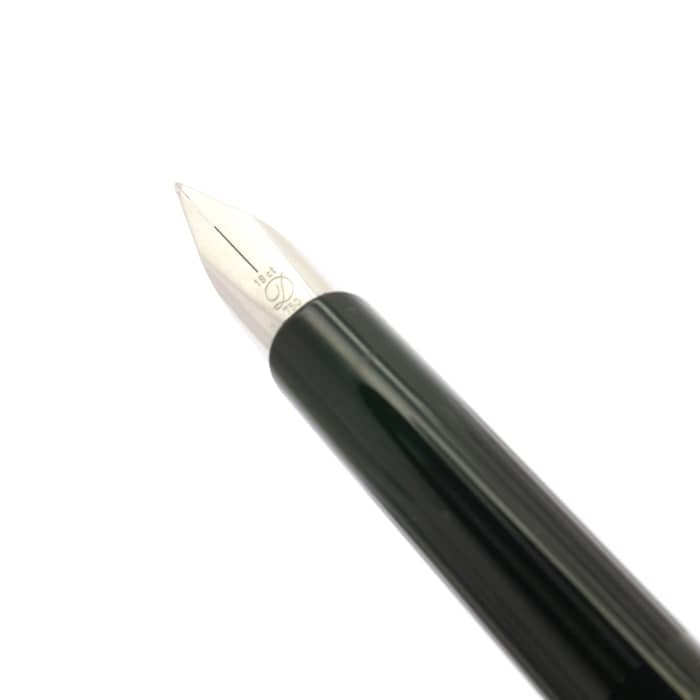 未使用 S.T.デュポン 万年筆 ブラック シルバー 定価 約6万円 箱付 詳細ページ | 万年筆 ボールペンなど高級筆記具の販売・買取
