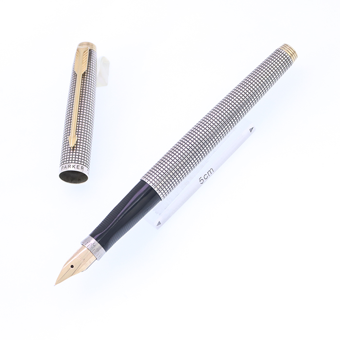 PARKER 75 シズレ 初期モデル スターリングシルバー × 14金　未使用 詳細ページ | 万年筆 ボールペンなど高級筆記具の販売・買取