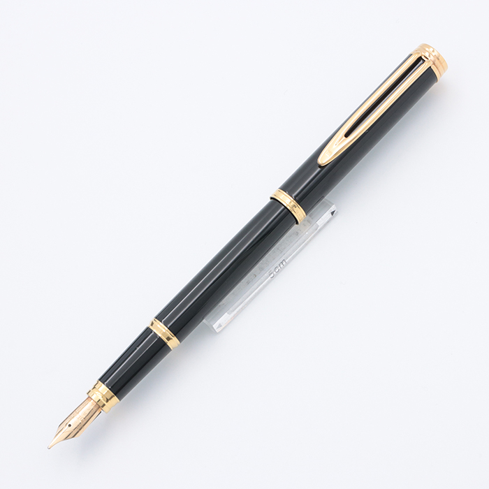 (中古)WATERMAN ウォーターマン 万年筆 ジェントルマン100 ブラックラッカー M（商品ID：3717017472245）詳細ページ |  万年筆　ボールペンなど高級筆記具の販売・買取｜キングダムノート