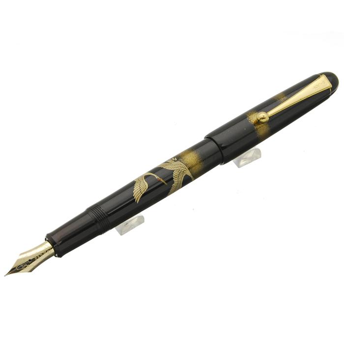 PILOT 万年筆 14K 平蒔絵 双鶴 國光會 1320 パイロット 万年筆 蒔絵 双鶴 FK-20MP-SK PILOT Maki-e Soukaku