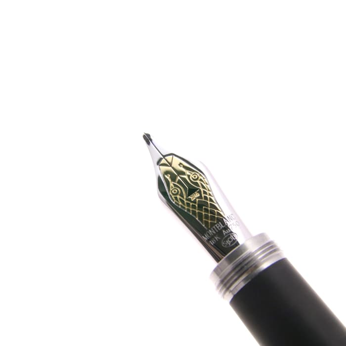 【美品】モンブラン No1124 万年筆 漆黒ロードナイト鉱加工 美品】モンブラン No1124 万年筆 漆黒ロードナイト鉱加工 - メルカリ