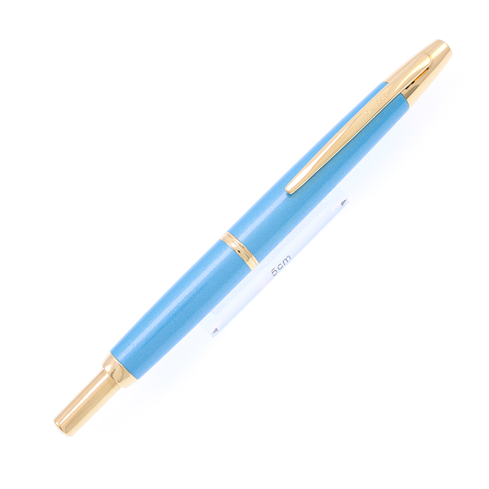 中古)PILOT パイロット 万年筆 2021年限定 キャップレス デシモ アクア