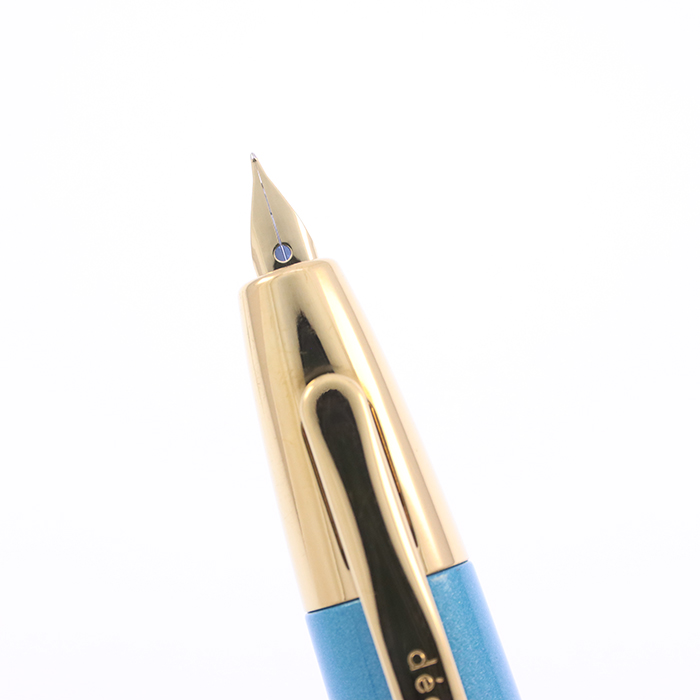 中古)PILOT パイロット 万年筆 2021年限定 キャップレス デシモ アクア