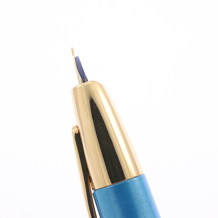 中古)PILOT パイロット 万年筆 2021年限定 キャップレス デシモ アクア