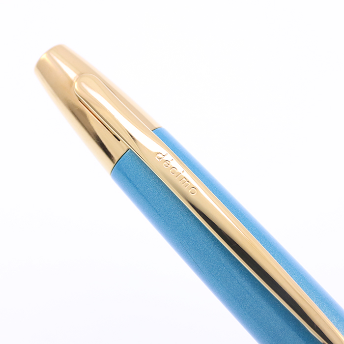 中古)PILOT パイロット 万年筆 2021年限定 キャップレス デシモ アクア