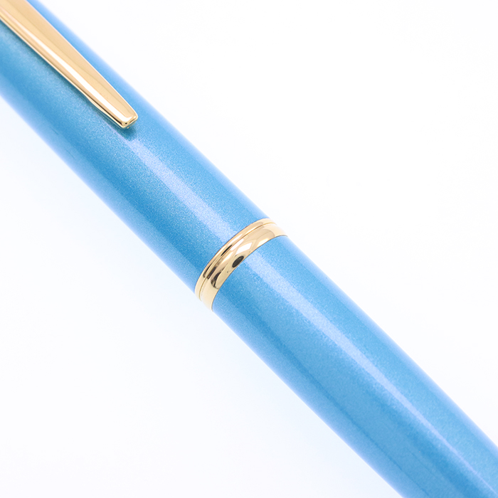 中古)PILOT パイロット 万年筆 2021年限定 キャップレス デシモ アクア