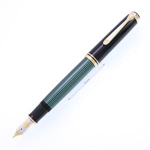 Pelikan ペリカン 万年筆 スーベレーン M800 グリーンストライプ F メイン