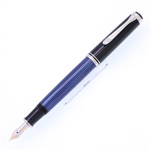Pelikan ペリカン 万年筆 スーベレーン M405 ブルーストライプ EF メイン
