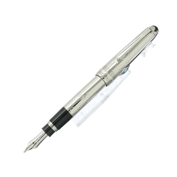 MONTBLANC モンブラン 万年筆 マイスターシュテュック ソリテール #114 ジャングルアイズコレクション ブルートパーズ