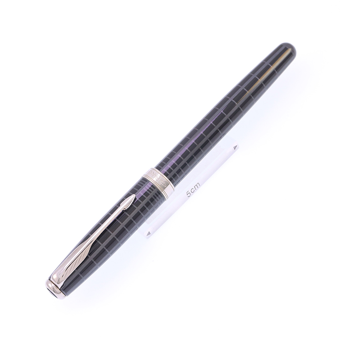 中古)PARKER パーカー 万年筆 ソネット ダークグレイCT M（商品ID