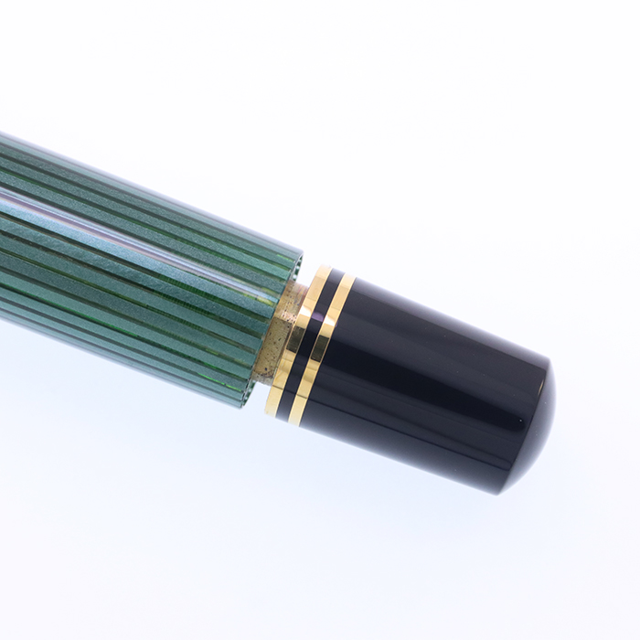 中古)Pelikan ペリカン 万年筆 スーベレーン M1000 グリーンストライプ
