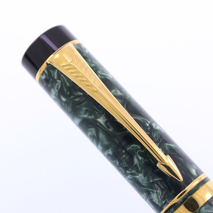 中古)PARKER パーカー ローラーボール デュオフォールド マーブル