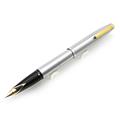 SHEAFFER シェーファー 万年筆 インペリアル 444XG ブラッシュトクローム 14金ペン先