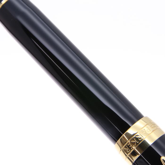 新品)PARKER パーカー 万年筆 デュオフォールド クラシック ブラックGT