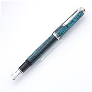 Pelikan ペリカン 万年筆 スーベレーン M805 オーシャンスワール F メイン