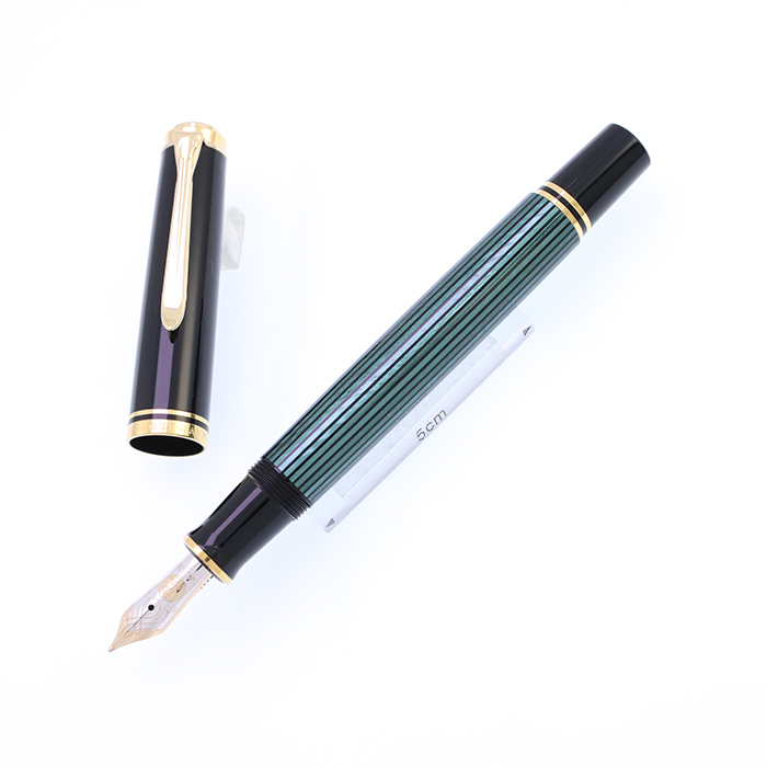 中古)Pelikan ペリカン 万年筆 スーベレーン M600 グリーン 