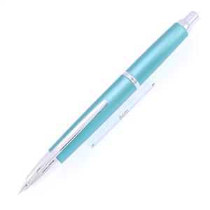 万年筆 キャップレス デシモ 20カラーズ 第2弾 エメラルドグリーン 細字