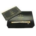 PARKER パーカー 万年筆 リミテッドエディション デュオフォールド クイーンズ プラチナジュビリー M