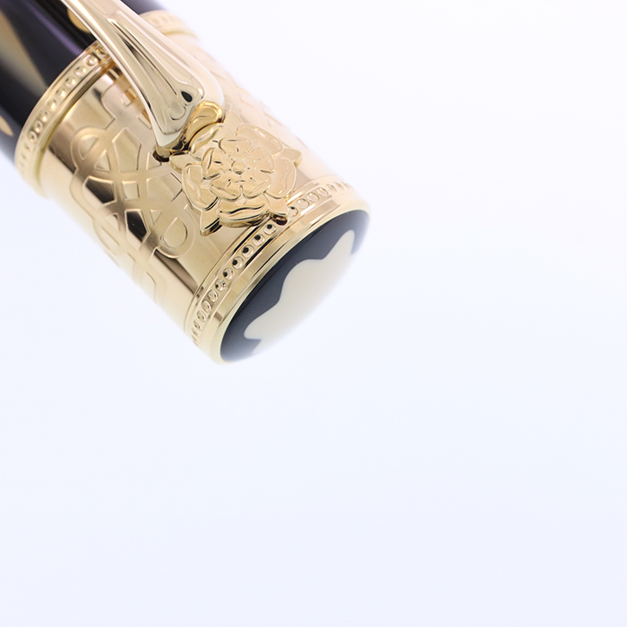 中古)MONTBLANC モンブラン 万年筆 パトロンシリーズ2010 エリザベスI