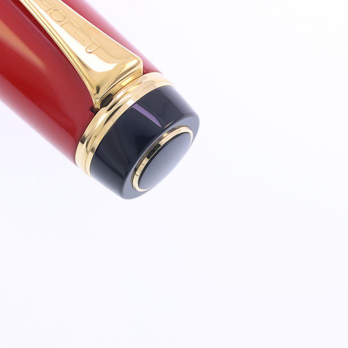 中古)PILOT パイロット 万年筆 カスタム URUSHI 朱 中細字（商品ID