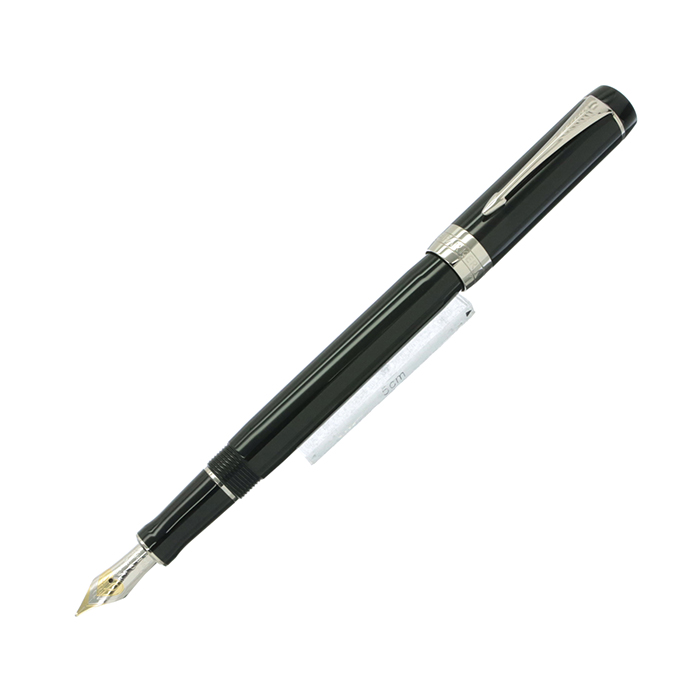 中古)PARKER パーカー 万年筆 デュオフォールド クラシック ブラックCT ...