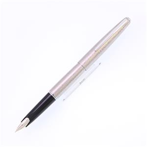 万年筆 唐草柄 ステンレス 18K-WG/中字