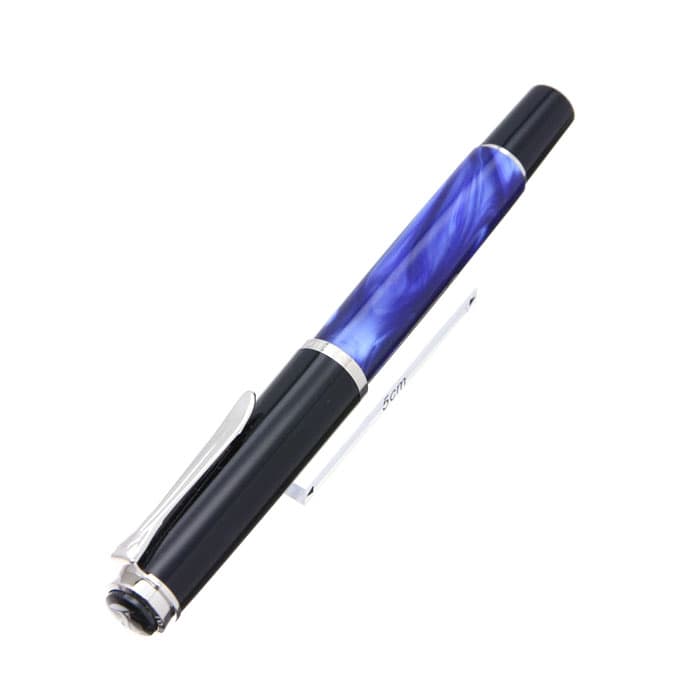 新品)Pelikan ペリカン 万年筆 クラシック M205 マーブルブルー（商品 