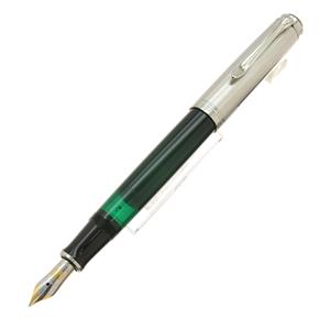 Pelikan ペリカン 万年筆 スーベレーン M420 シルバー/ブラック M メイン