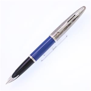 WATERMAN ウォーターマン 万年筆 カレン デラックス コンテンポラリー ブルーST M メイン