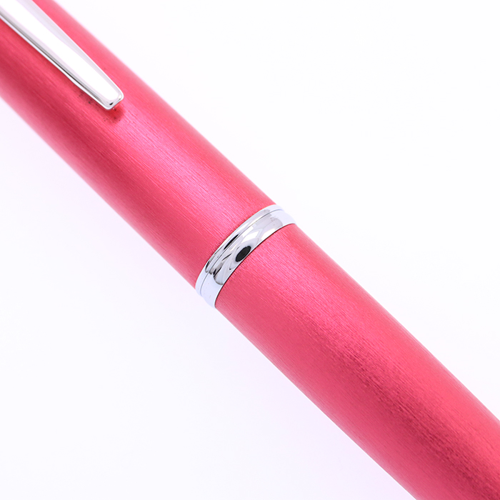 【新品未使用】限定 キャップレス 20カラーズ コーラルピンク 中古)PILOT パイロット 万年筆 キャップレス デシモ 20カラーズ