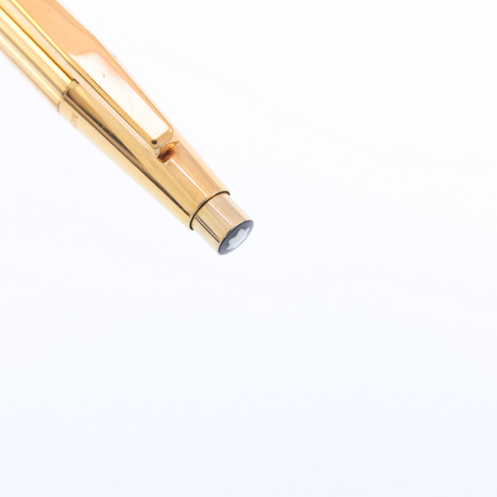 中古)MONTBLANC モンブラン ボールペン ノブレス ゴールド 20金張
