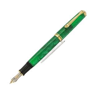 Pelikan ペリカン 万年筆 スーベレーン M600 ヴァイブラントグリーン EF メイン