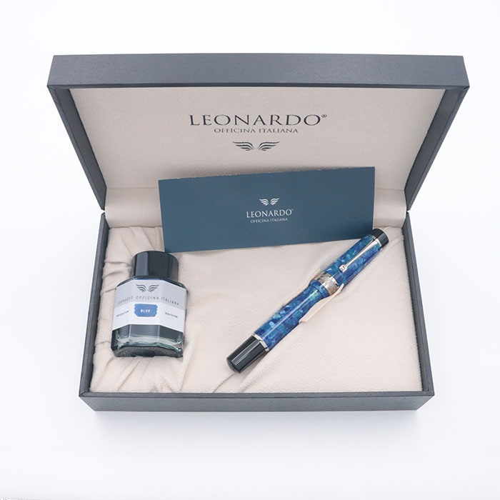 レオナルド フェリーチェ マリナカプリ　万年筆 EF 日本限定モデル 新品)Leonardo Officina Italiana レオナルド 万年筆 日本限定