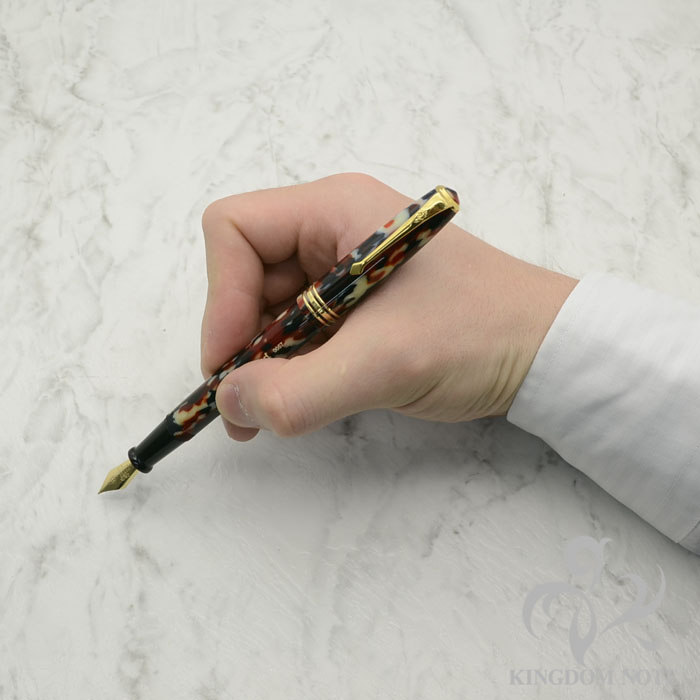Conway Stewart Series 58 Classic Black Silver Fountain Pen