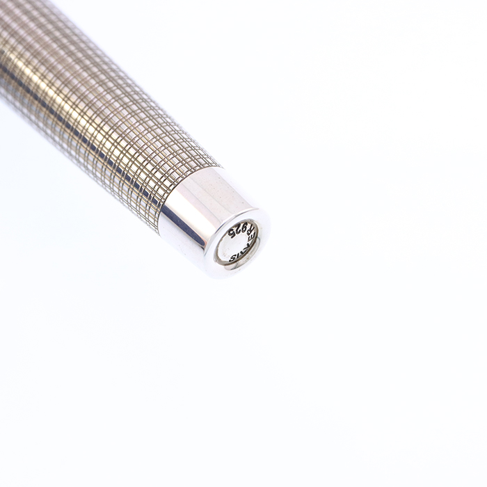 【中古美品】センチュリー 「ザ・プライム」シルバー仕様 SF プラチナ万年筆 創業100周年記念【Century 