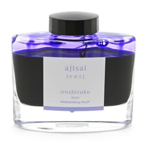 ボトルインク iroshizuku 色彩雫 ajisai 【紫陽花】 50ml