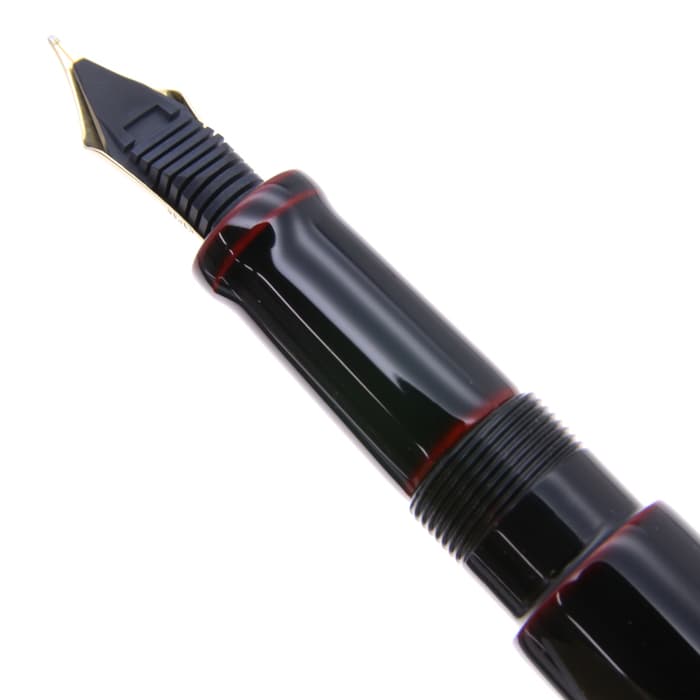 新品)NAKAYA 中屋万年筆 万年筆 シガー ロング 黒溜 中字（商品ID