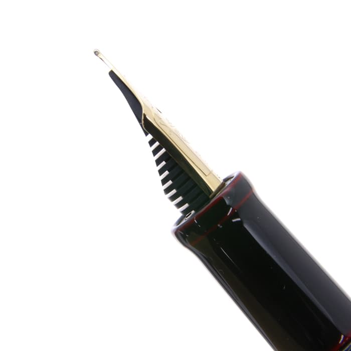 新品)NAKAYA 中屋万年筆 万年筆 シガー ロング 黒溜 中字（商品ID