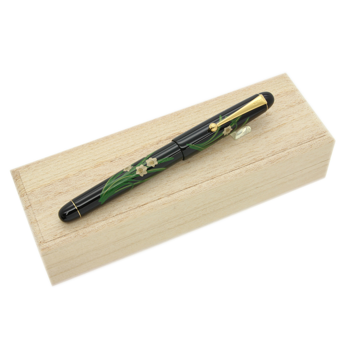 Pilot　パイロット 平蒔絵　万年筆 水仙　M（中字） 詳細ページ | 万年筆 ボールペンなど高級筆記具の販売・買取