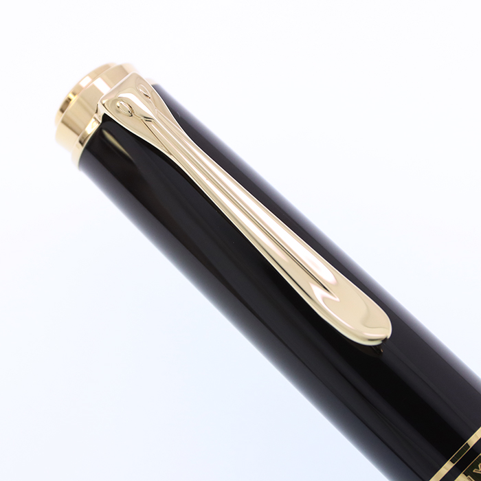 中古)Pelikan ペリカン 万年筆 スーベレーン M400 茶縞 B [研磨]（商品