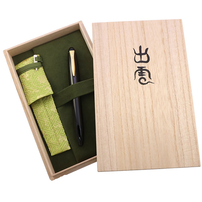 新品)PLATINUM プラチナ 万年筆 出雲 溜塗り 空溜（商品ID